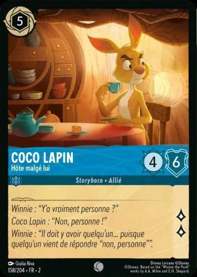Carte Lorcana 158/204 Coco Lapin Foil | LorenZone