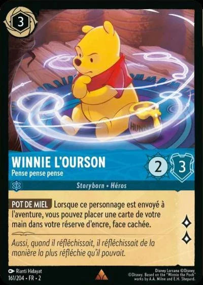 Carte Lorcana 161/204 Winnie l'ourson Foil | LorenZone