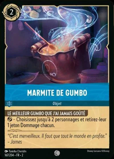 Carte Lorcana 167/204 Marmite de Gumbo Foil | LorenZone