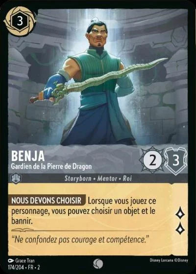 Carte Lorcana 174/204 Benja Foil | LorenZone