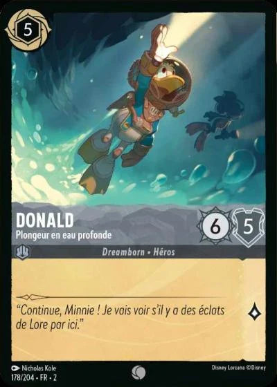 Carte Lorcana 178/204 Donald Foil | LorenZone