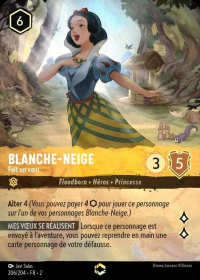 Carte Lorcana 206/204 Blanche-Neige Enchantée | LorenZone