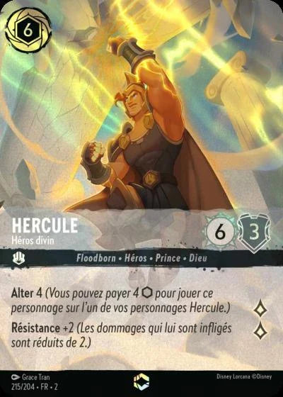 Carte Lorcana 215/204 Hercule Enchantée | LorenZone