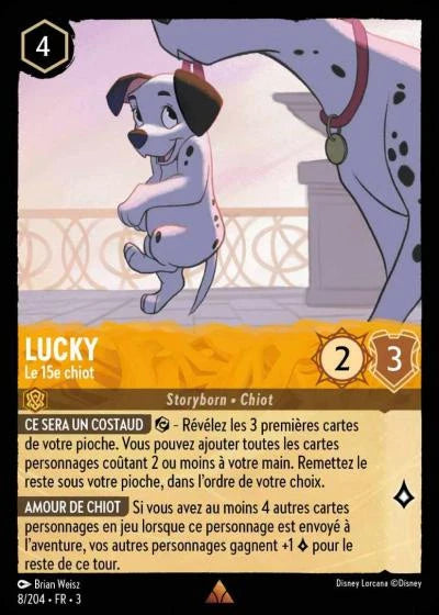 Carte Lorcana 008/204 Lucky Foil | LorenZone