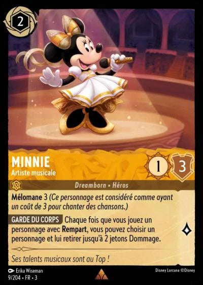 Carte Lorcana 009/204 Minnie Foil | LorenZone