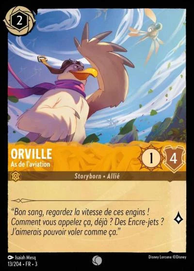 Carte Lorcana 013/204 Orville Foil | LorenZone