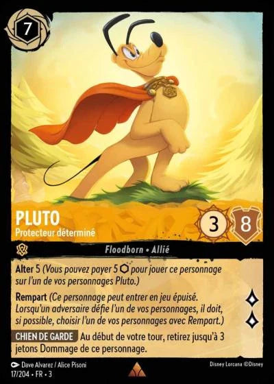 Carte Lorcana 017/204 Pluto Foil | LorenZone