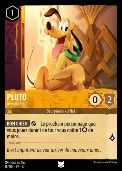 Carte Lorcana 018/204 Pluto Foil | LorenZone
