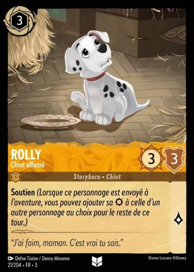 Carte Lorcana 021/204 Rolly Foil | LorenZone