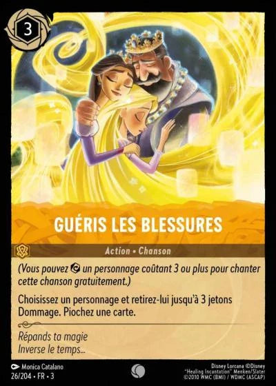 Carte Lorcana 026/204 Guéris les blessures Foil | LorenZone