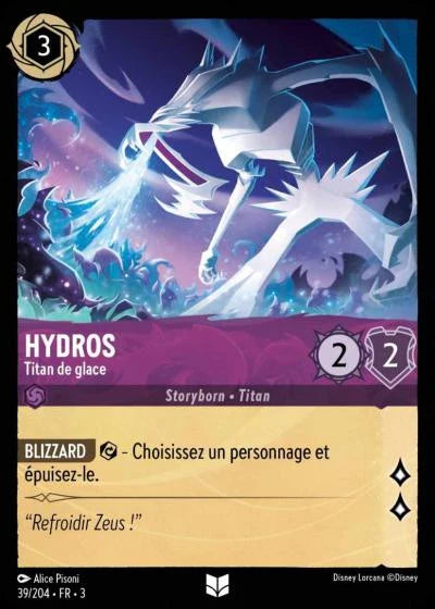 Carte Lorcana 039/204 Hydros Foil | LorenZone