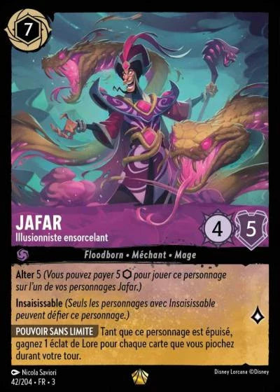 Carte Lorcana 042/204 Jafar Foil | LorenZone