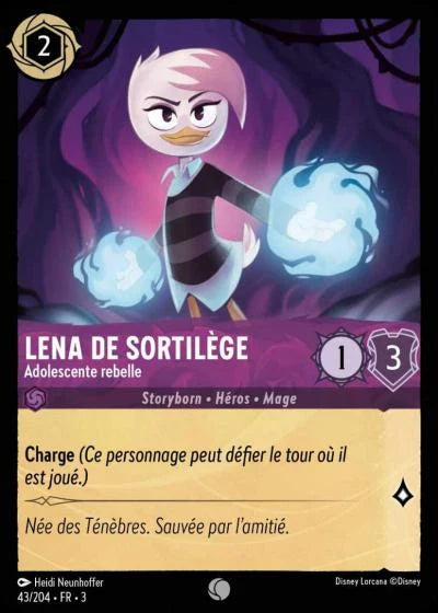 Carte Lorcana 043/204 Lena de Sortilège Foil | LorenZone