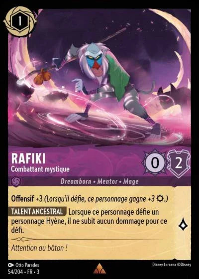 Carte Lorcana 054/204 Rafiki Foil | LorenZone