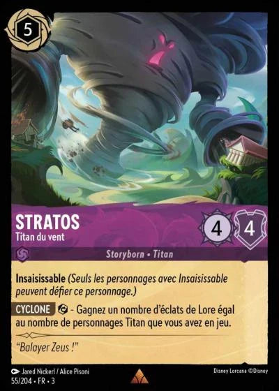 Carte Lorcana 055/204 Stratos Foil | LorenZone