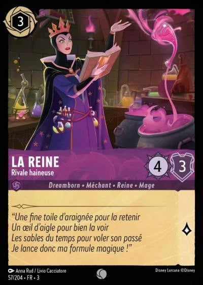 Carte Lorcana 057/204 La Reine Foil | LorenZone