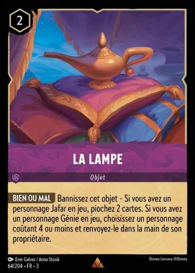 Carte Lorcana 064/204 La lampe Foil | LorenZone