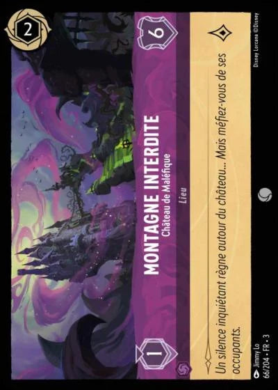 Carte Lorcana 066/204 Montagne Interdite Foil | LorenZone