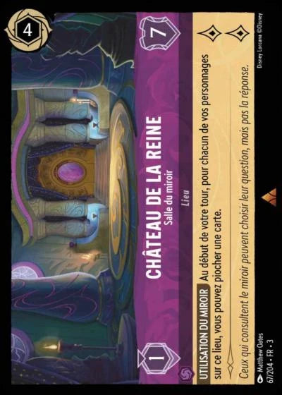 Carte Lorcana 067/204 Château de la Reine Foil | LorenZone