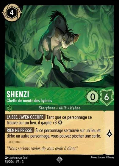 Carte Lorcana 085/204 Shenzi Foil | LorenZone