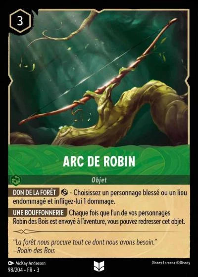 Carte Lorcana 098/204 Arc de Robin Foil | LorenZone
