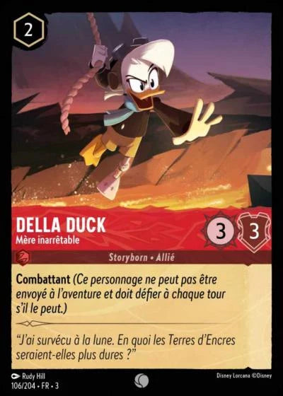 Carte Lorcana 106/204 Della Duck Foil | LorenZone