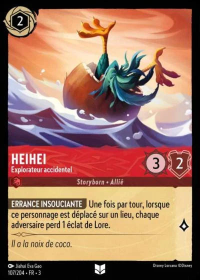 Carte Lorcana 107/204 Heihei Foil | LorenZone
