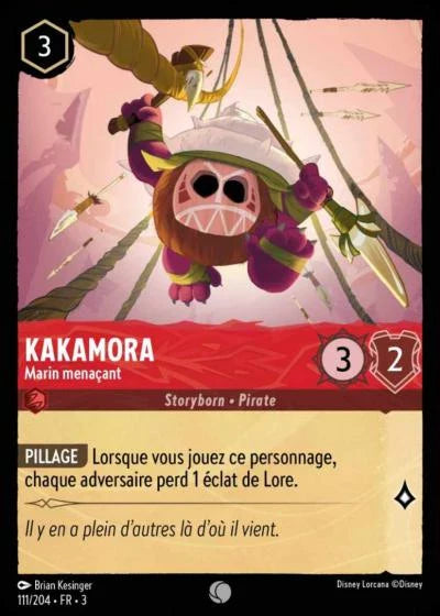 Carte Lorcana 111/204 Kakamora Foil | LorenZone