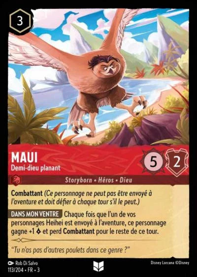 Carte Lorcana 113/204 Maui Foil | LorenZone