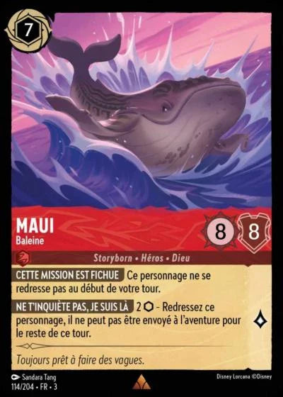 Carte Lorcana 114/204 Maui Foil | LorenZone