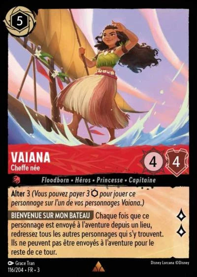 Carte Lorcana 116/204 Vaiana Foil | LorenZone