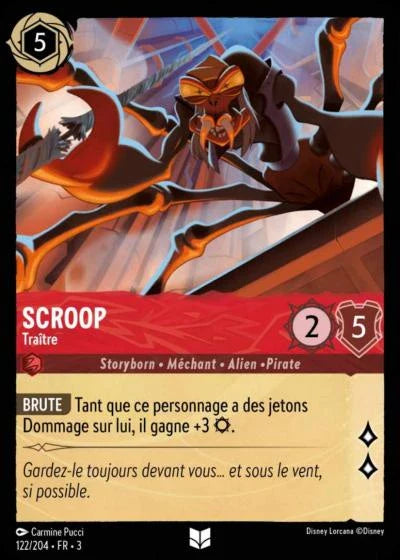 Carte Lorcana 122/204 Scroop Foil | LorenZone