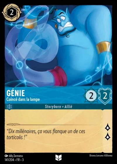 Carte Lorcana 141/204 Génie Foil | LorenZone