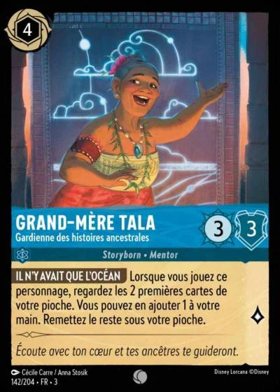 Carte Lorcana 142/204 Grand-mère Tala Foil | LorenZone