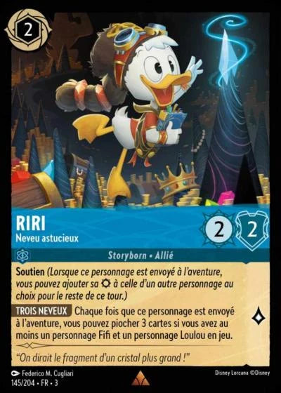 Carte Lorcana 145/204 Riri Foil | LorenZone