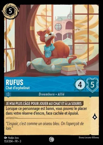 Carte Lorcana 153/204 Rufus Foil | LorenZone