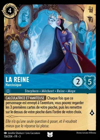 Carte Lorcana 156/204 La Reine Foil | LorenZone