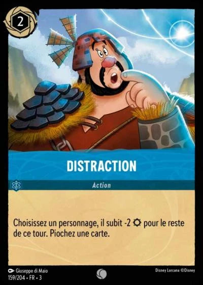 Carte Lorcana 159/204 Distraction Foil | LorenZone