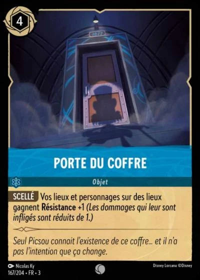 Carte Lorcana 167/204 Porte du coffre Foil | LorenZone