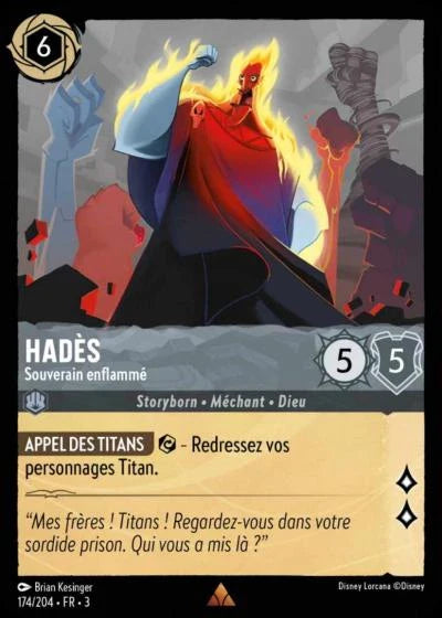 Carte Lorcana 174/204 Hadès Foil | LorenZone