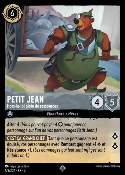 Carte Lorcana 178/204 Petit Jean Foil | LorenZone