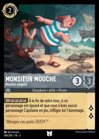 Carte Lorcana 184/204 Monsieur Mouche Foil | LorenZone