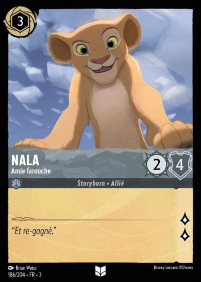 Carte Lorcana 186/204 Nala Foil | LorenZone