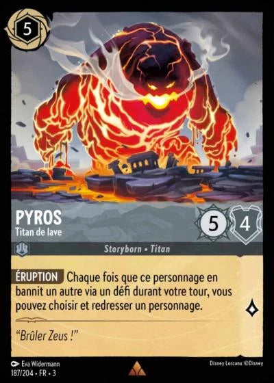 Carte Lorcana 187/204 Pyros Foil | LorenZone