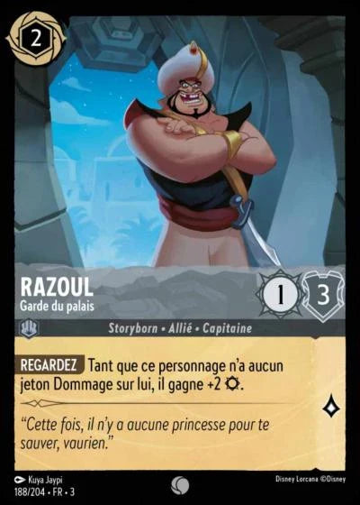Carte Lorcana 188/204 Razoul Foil | LorenZone