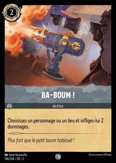 Carte Lorcana 196/204 Ba-boum ! Foil | LorenZone