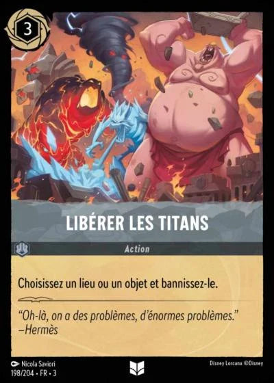 Carte Lorcana 198/204 Libérer les Titans Foil | LorenZone