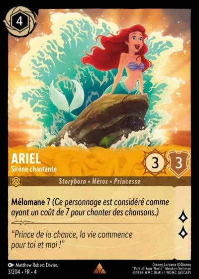 Carte Lorcana 003/204 Ariel Foil | LorenZone