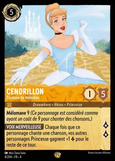 Carte Lorcana 004/204 Cendrillon Foil | LorenZone