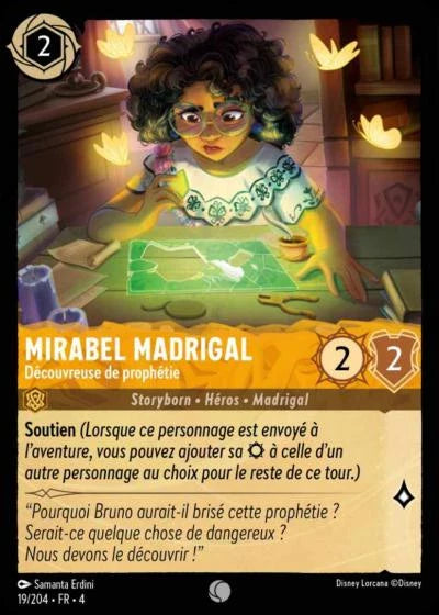 Carte Lorcana 019/204 Mirabel Madrigal Foil | LorenZone
